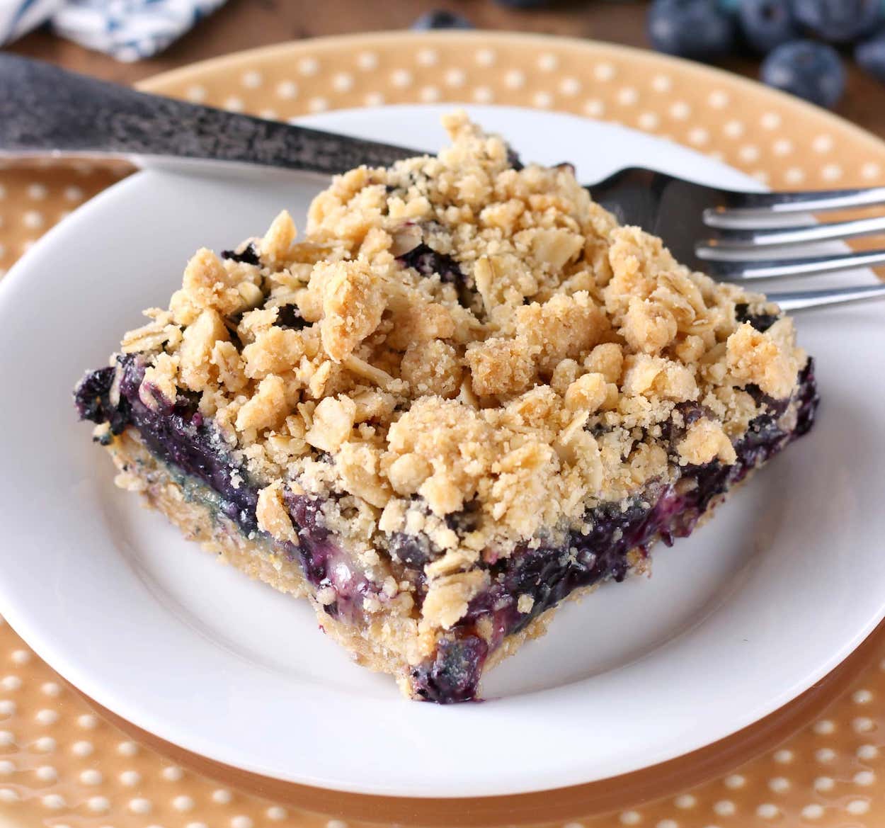 Blueberry Streusel Crisp Brunch