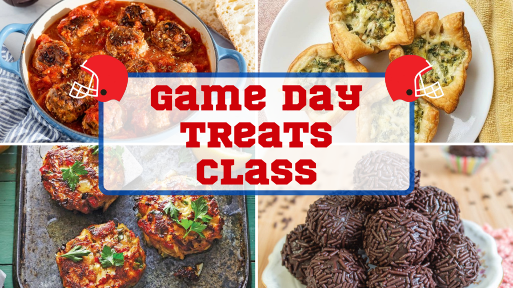 Game Day Treats, Game Day Treats Class
