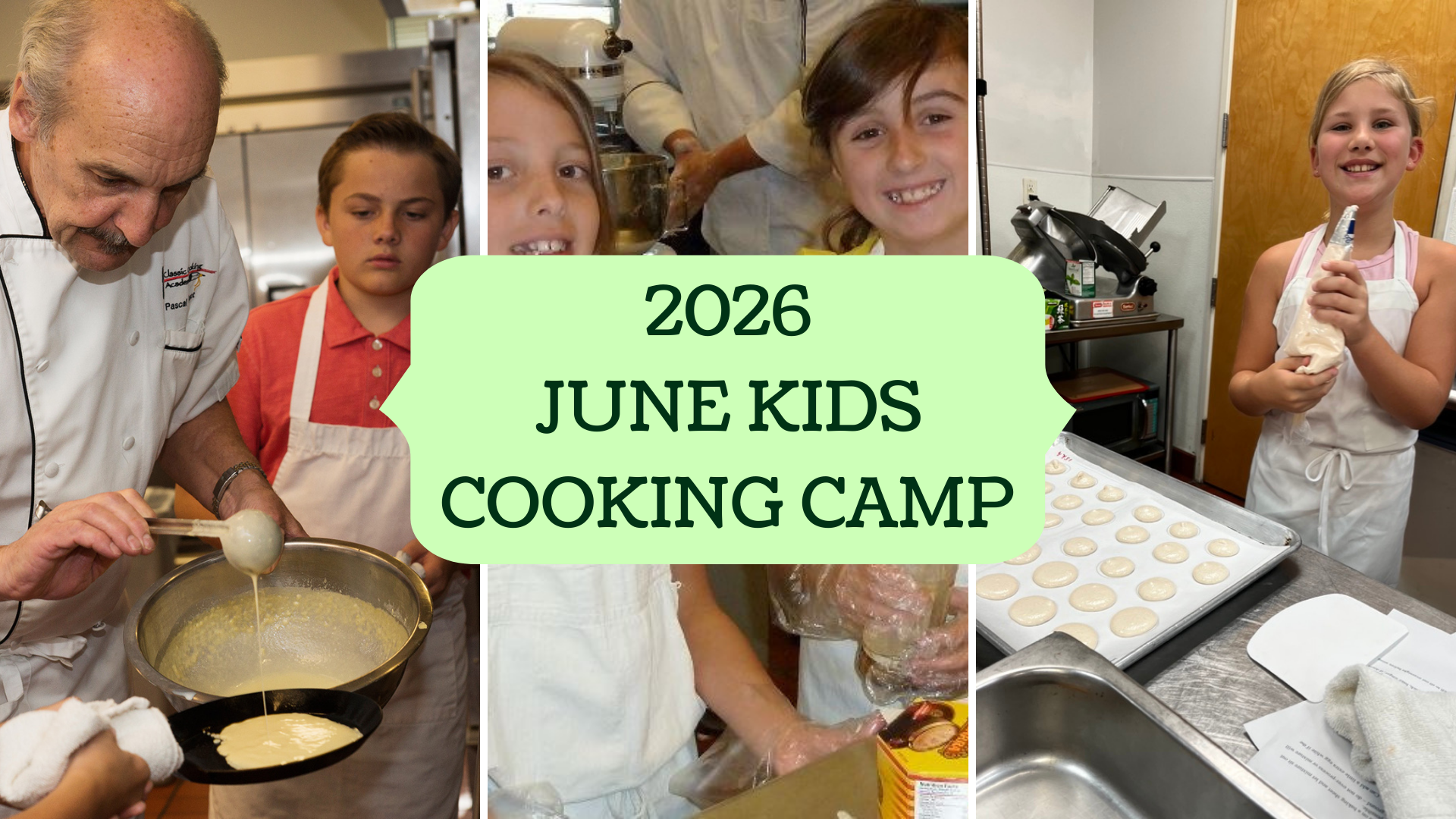 Kids Camp, Summer Camp, 2026 Kids Camp, 2026 Kids Cooking Camp, Classic Cooking, Classic Cooking Academy, AZ summer camp, AZ Kids camp, Kids summer camp